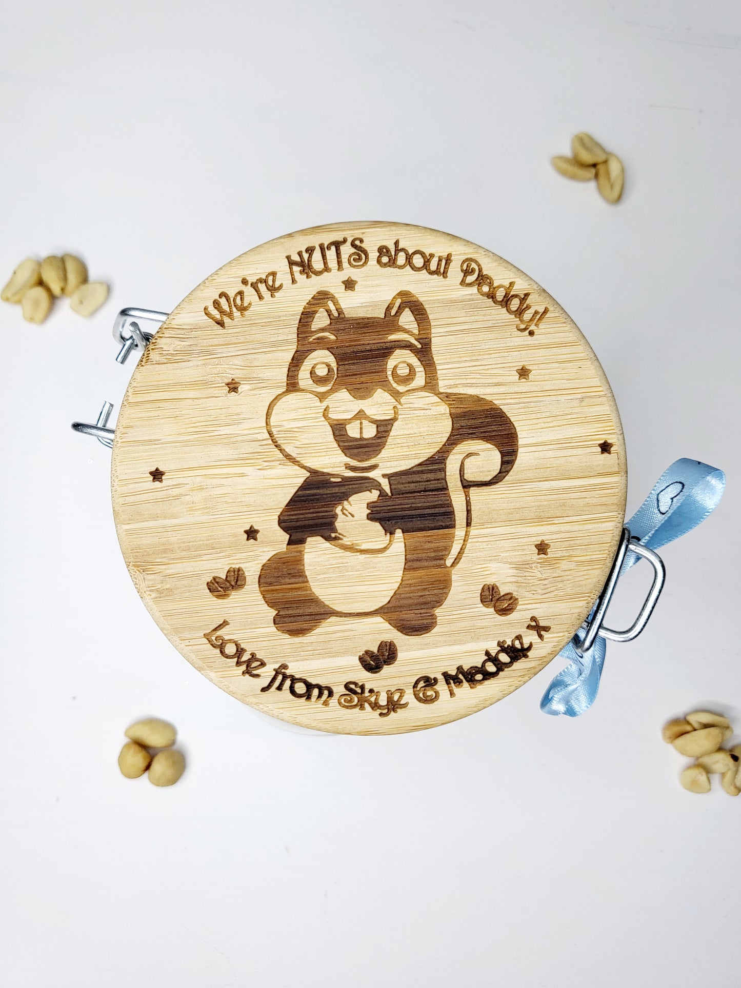 Personalised Nut Storage Jar