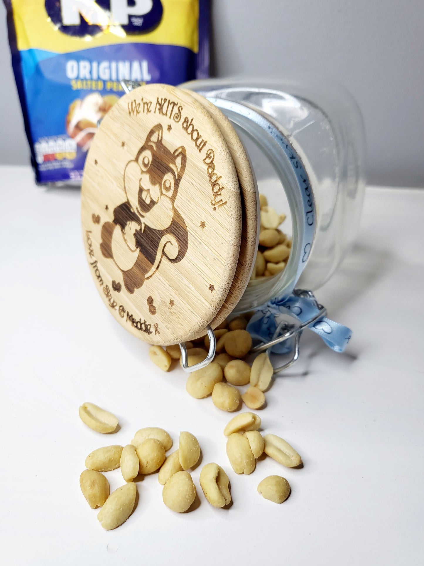 Personalised Nut Storage Jar