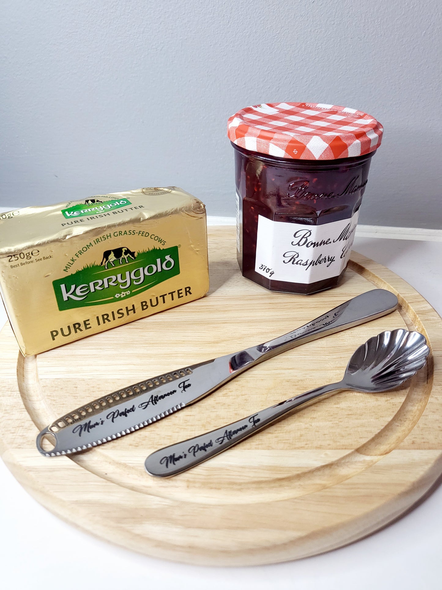 Personalised Butter Knife & Jam Spoon Set