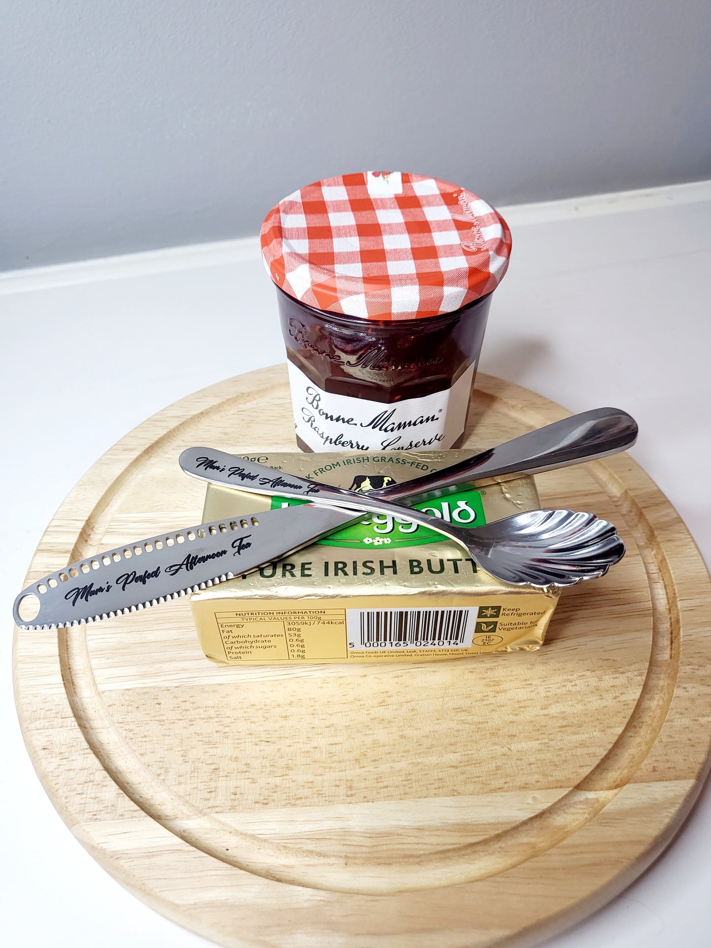 Personalised Butter Knife & Jam Spoon Set