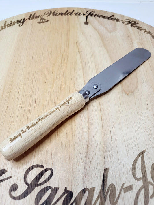 Personalised Baking Pallette Knife