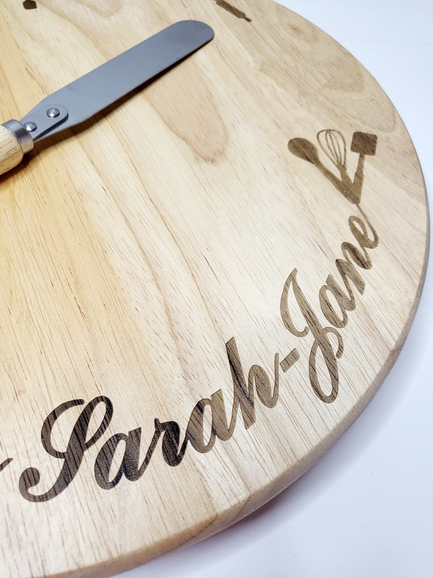 Personalised Baking Turntable for Cake Decorating