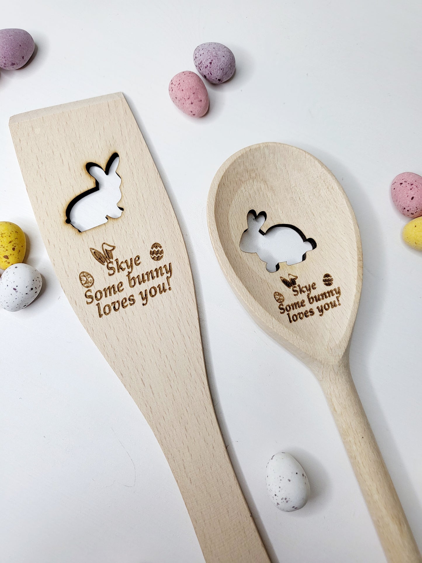 Personalised Bunny 3 Piece Baking Set