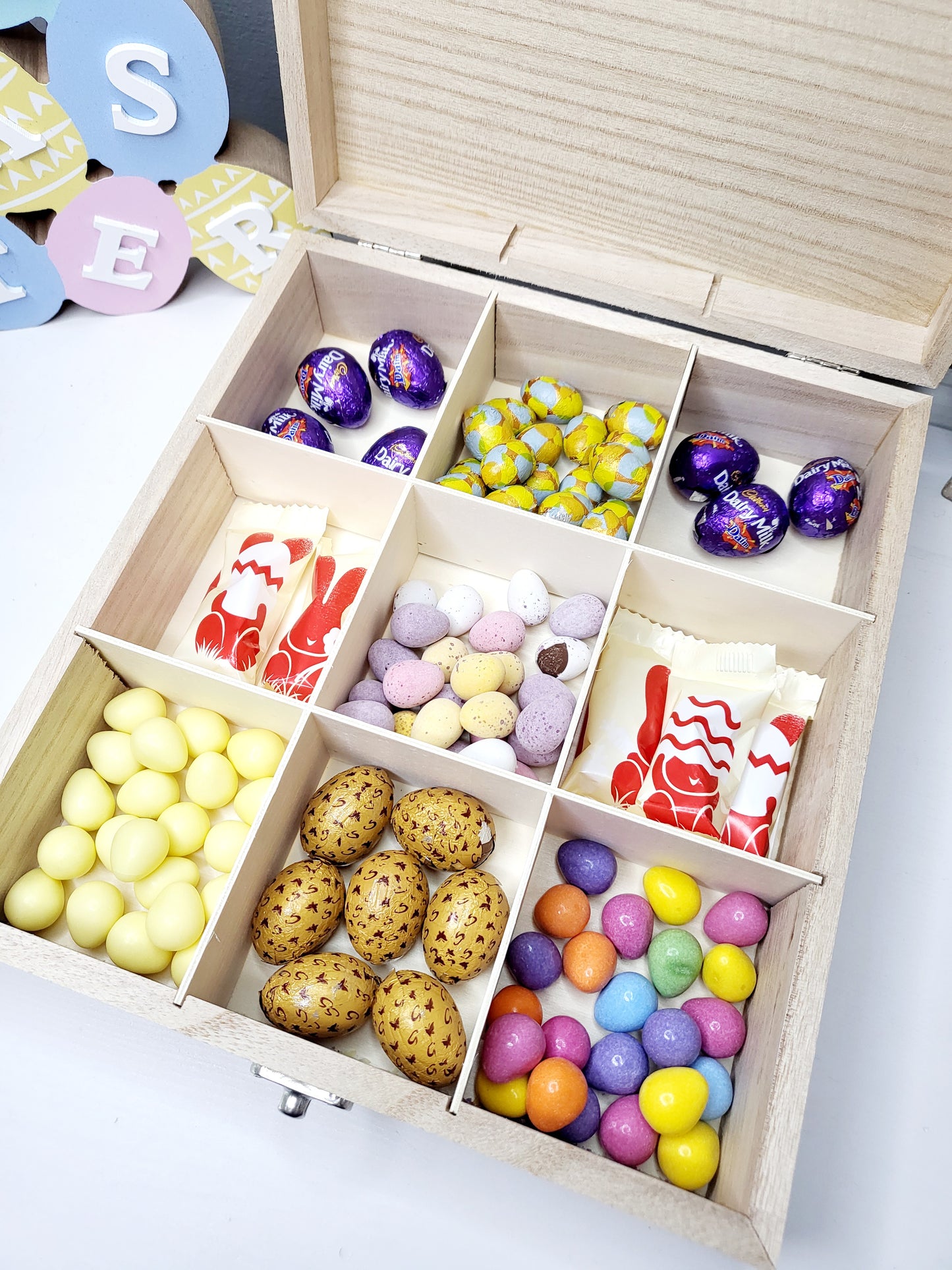 Personalised Easter Selection Box, WITHOUT SWEETS