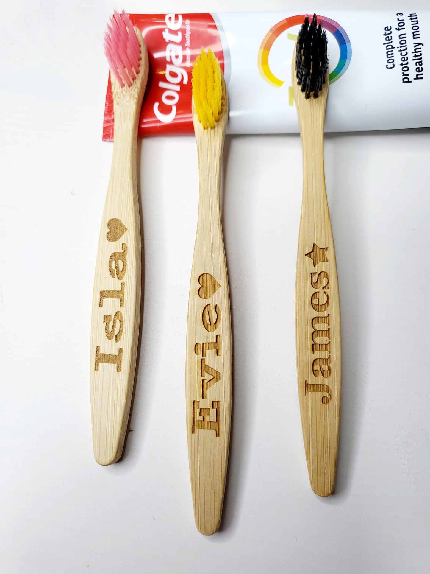 Personalised Children's Bamboo Toothbrush