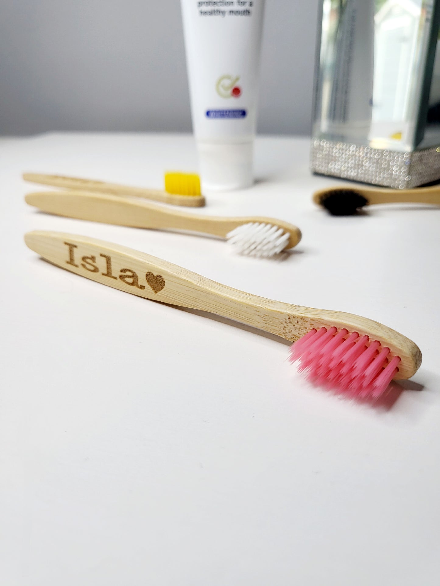 Personalised Children's Bamboo Toothbrush