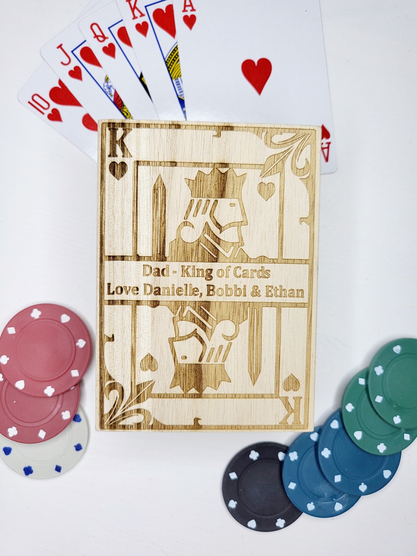 Personalised Playing Card Box