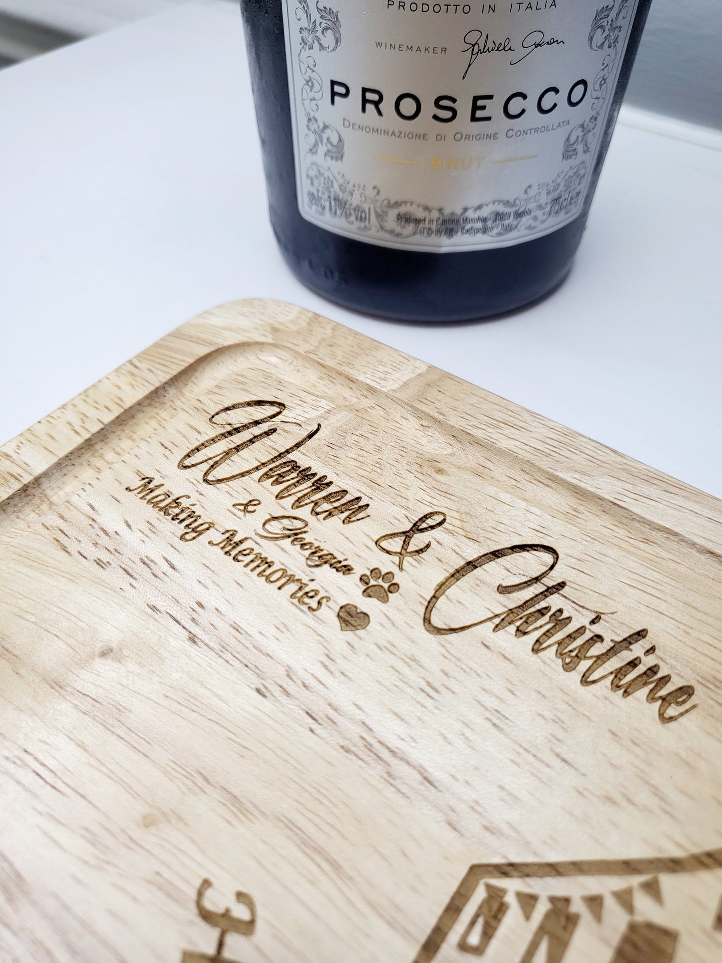 Personalised Motorhome Chopping Board