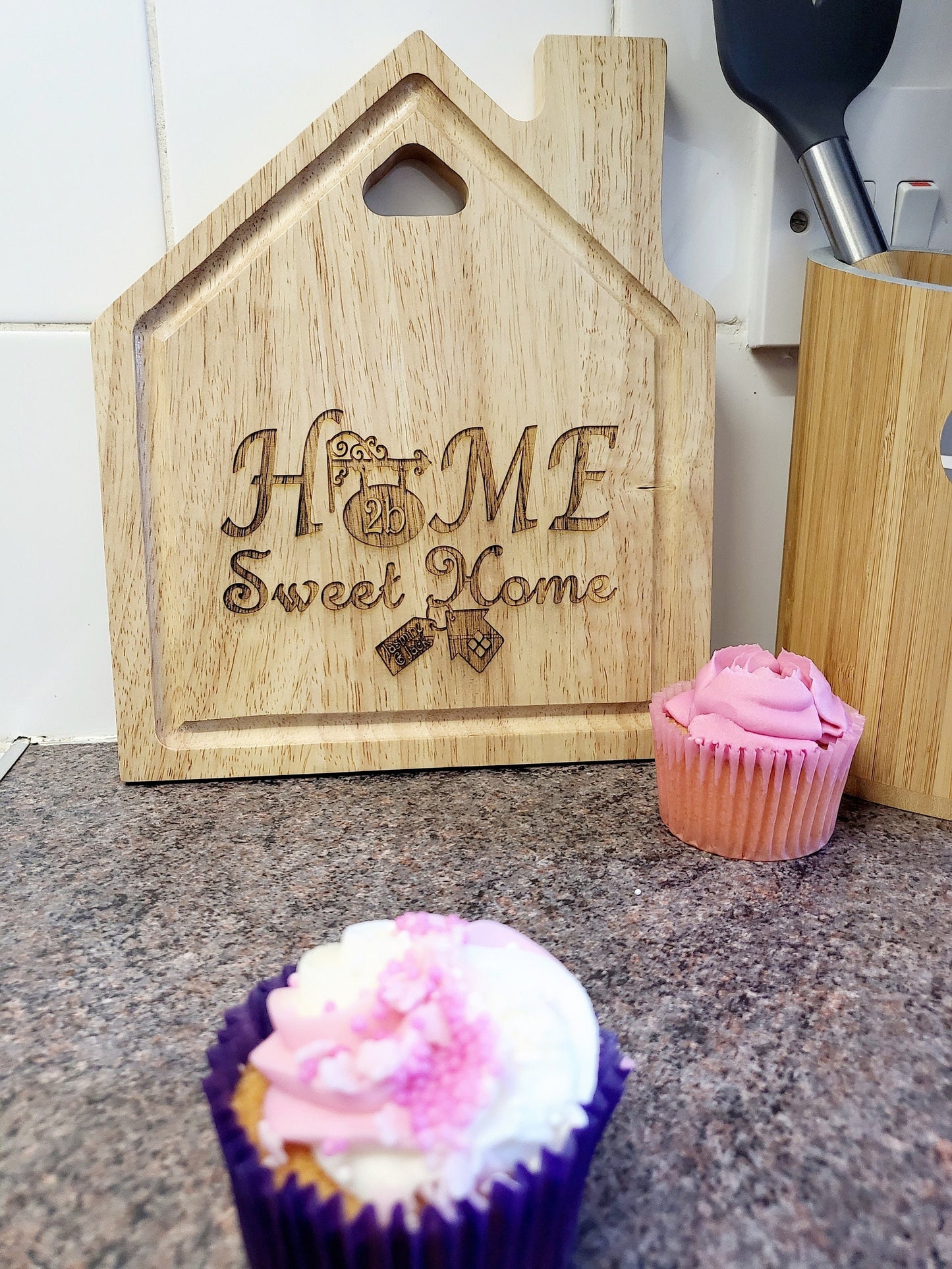 Personalised New Home Chopping Board