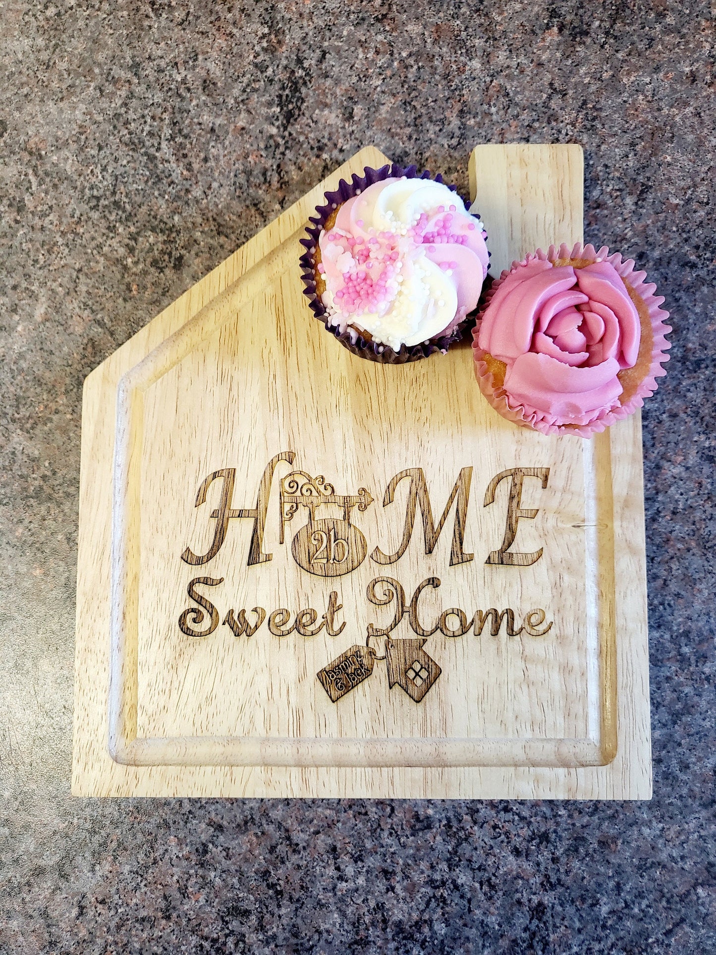 Personalised New Home Chopping Board