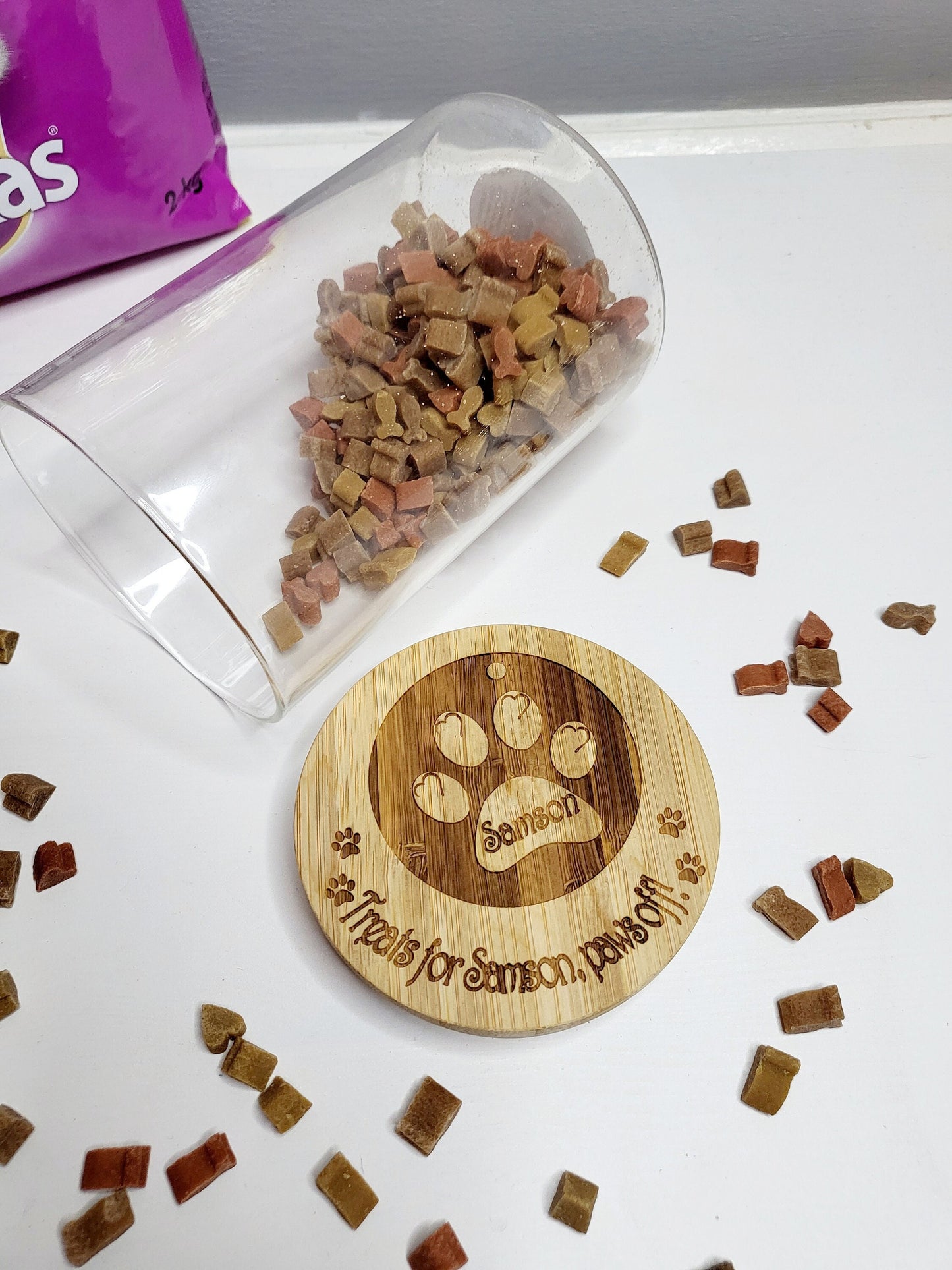 Personalised Pet Treat Jar