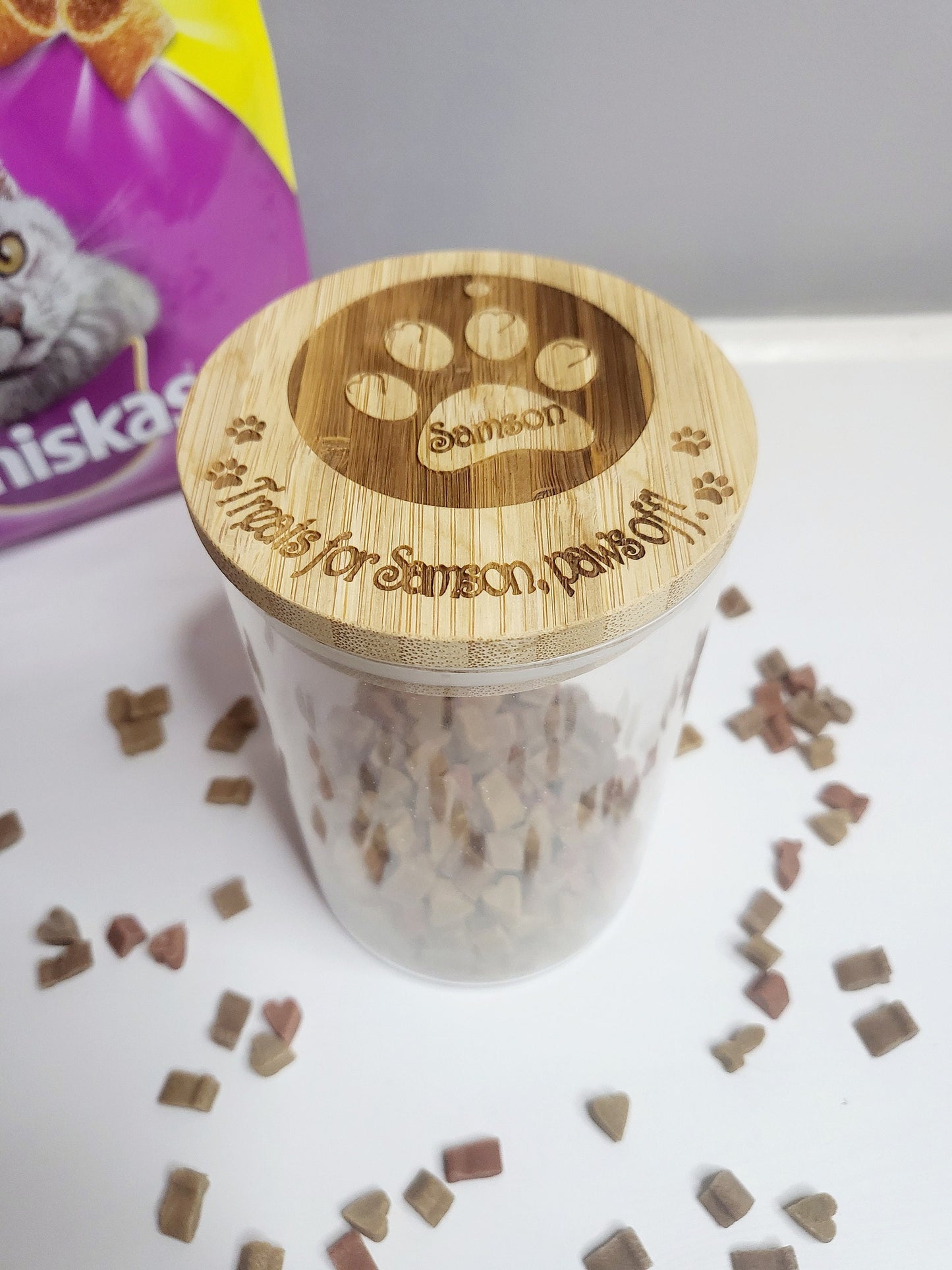 Personalised Pet Treat Jar