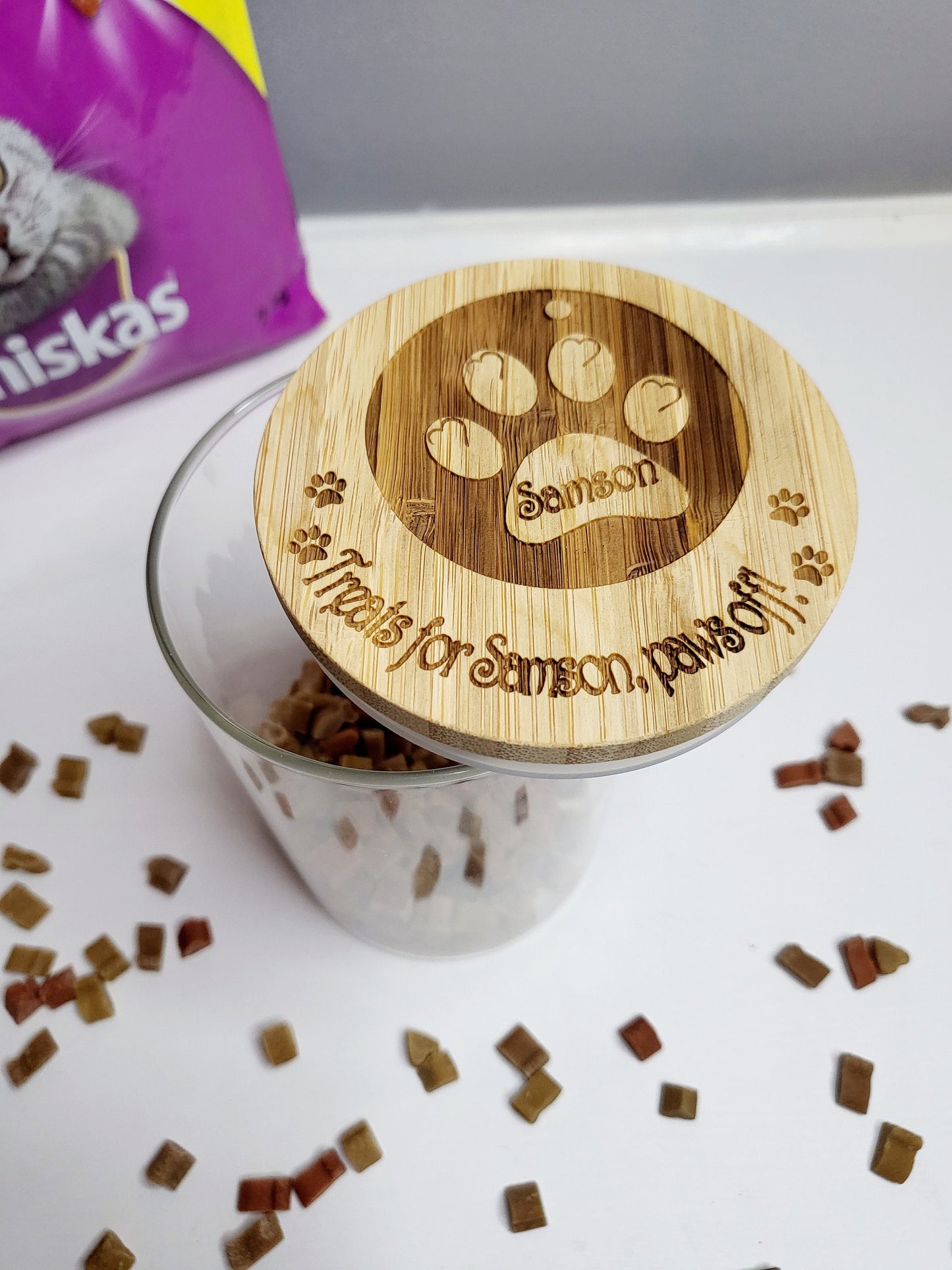 Personalised Pet Treat Jar