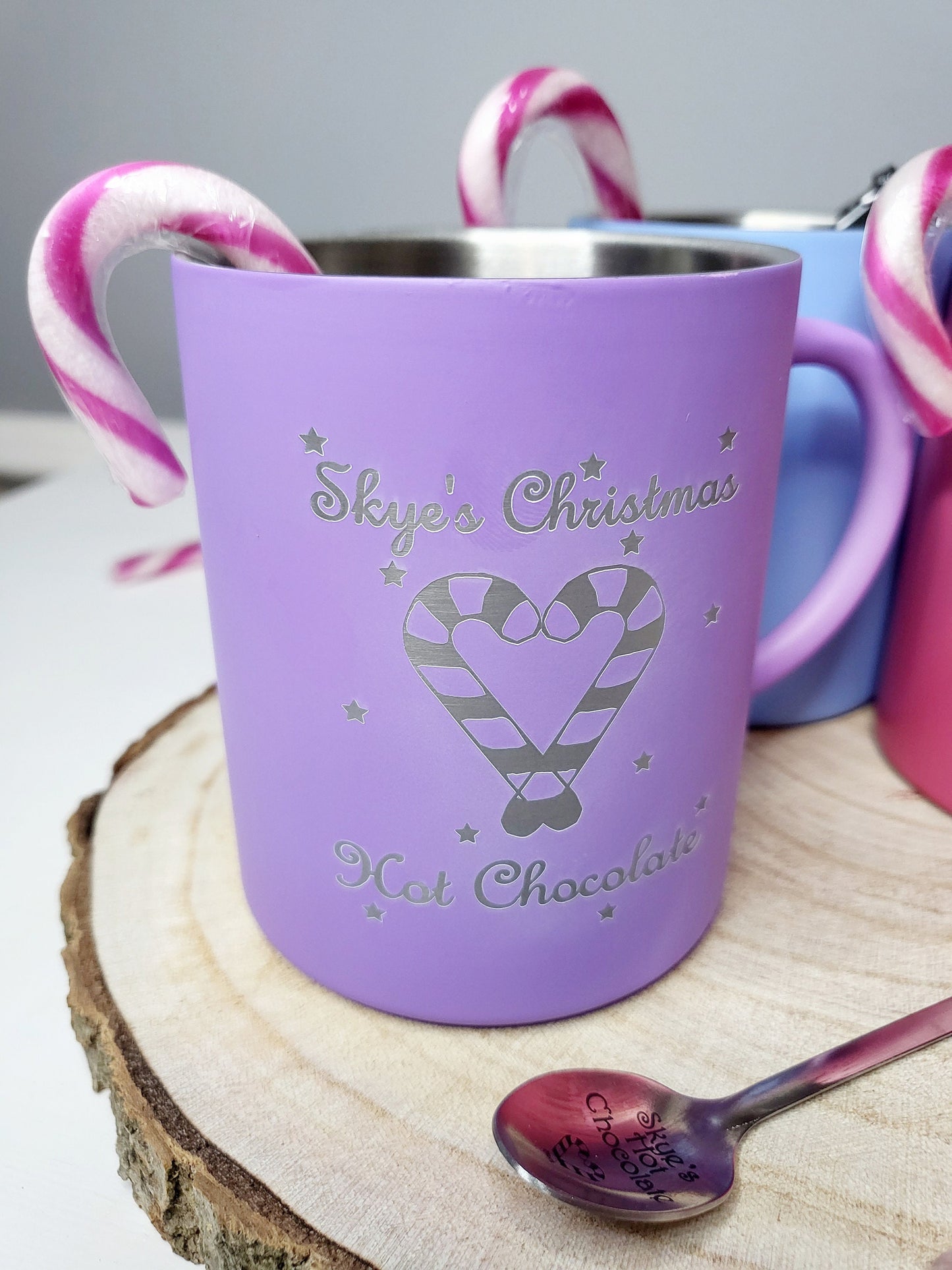 Personalised Hot Chocolate Thermal Mug