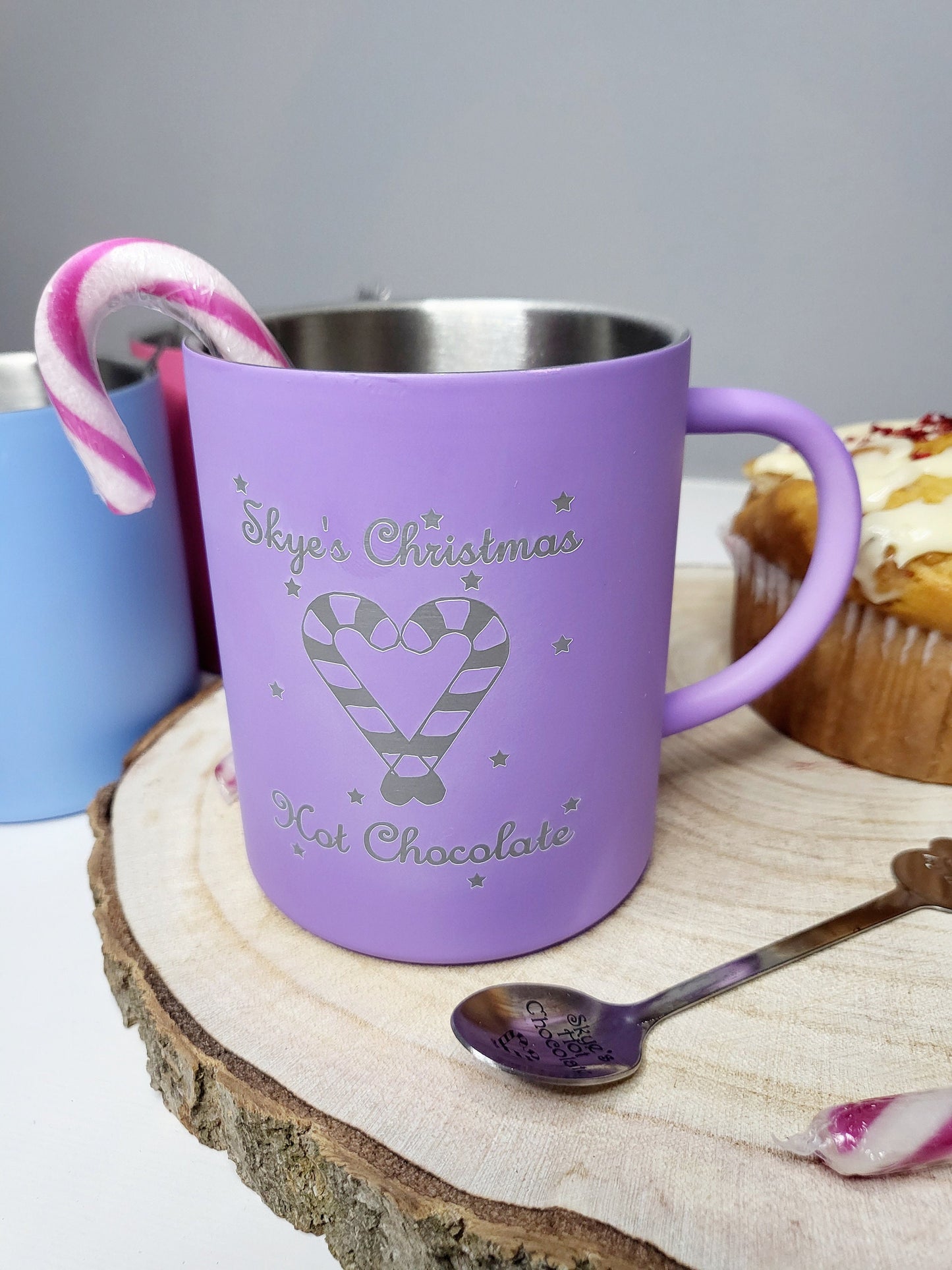 Personalised Hot Chocolate Thermal Mug