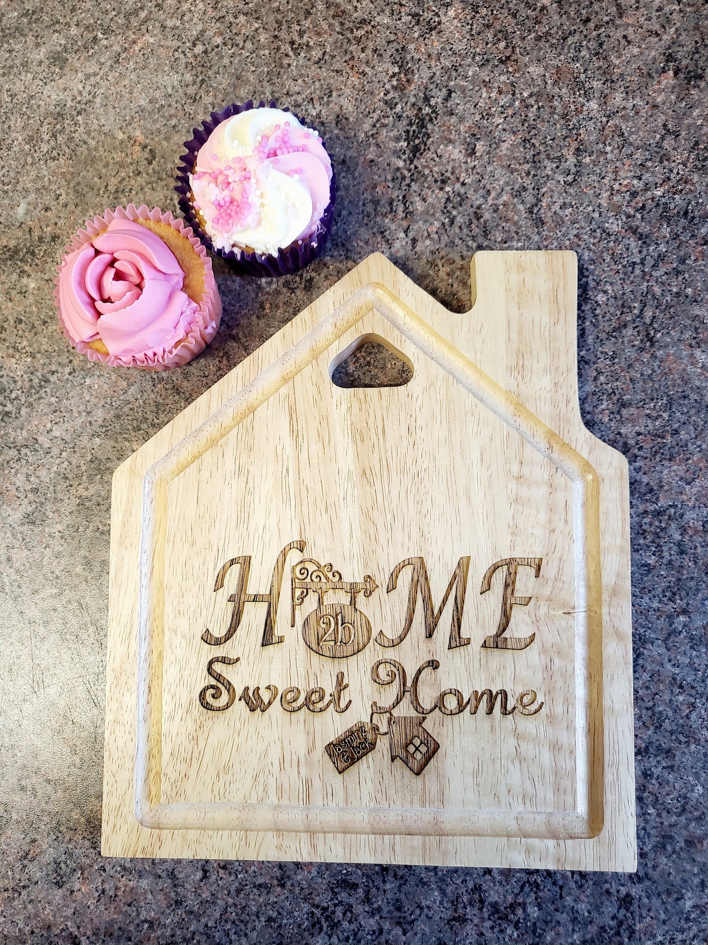 Personalised New Home Chopping Board