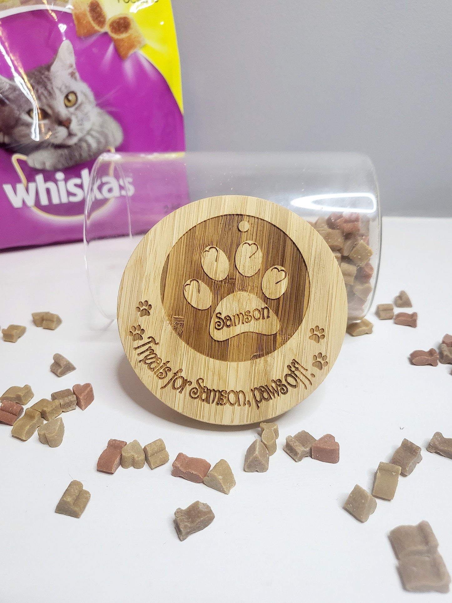 Personalised Pet Treat Jar