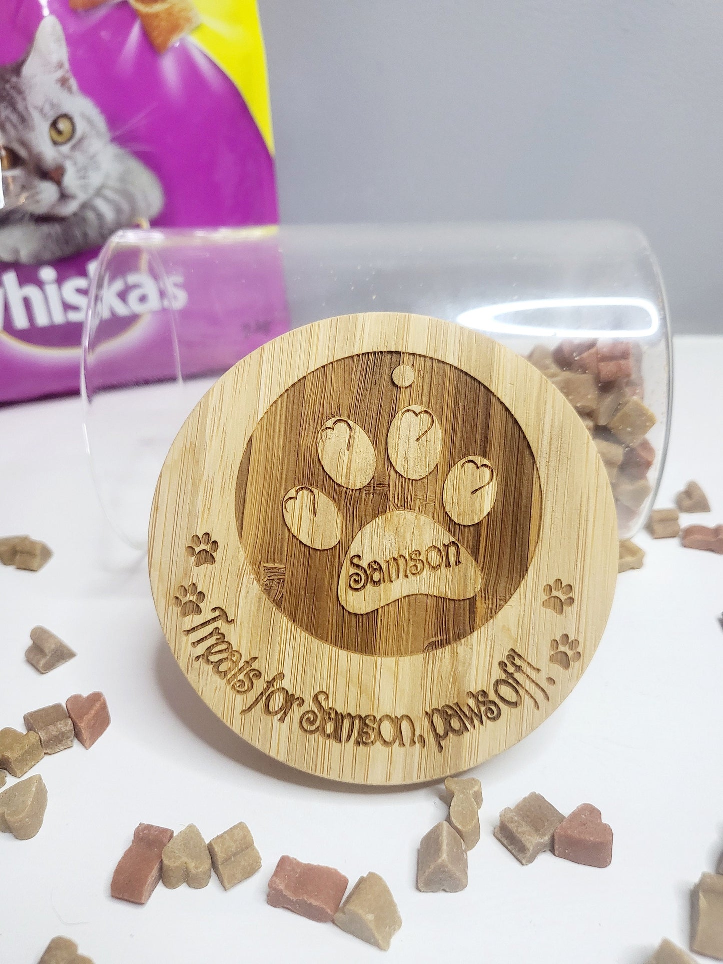 Personalised Pet Treat Jar