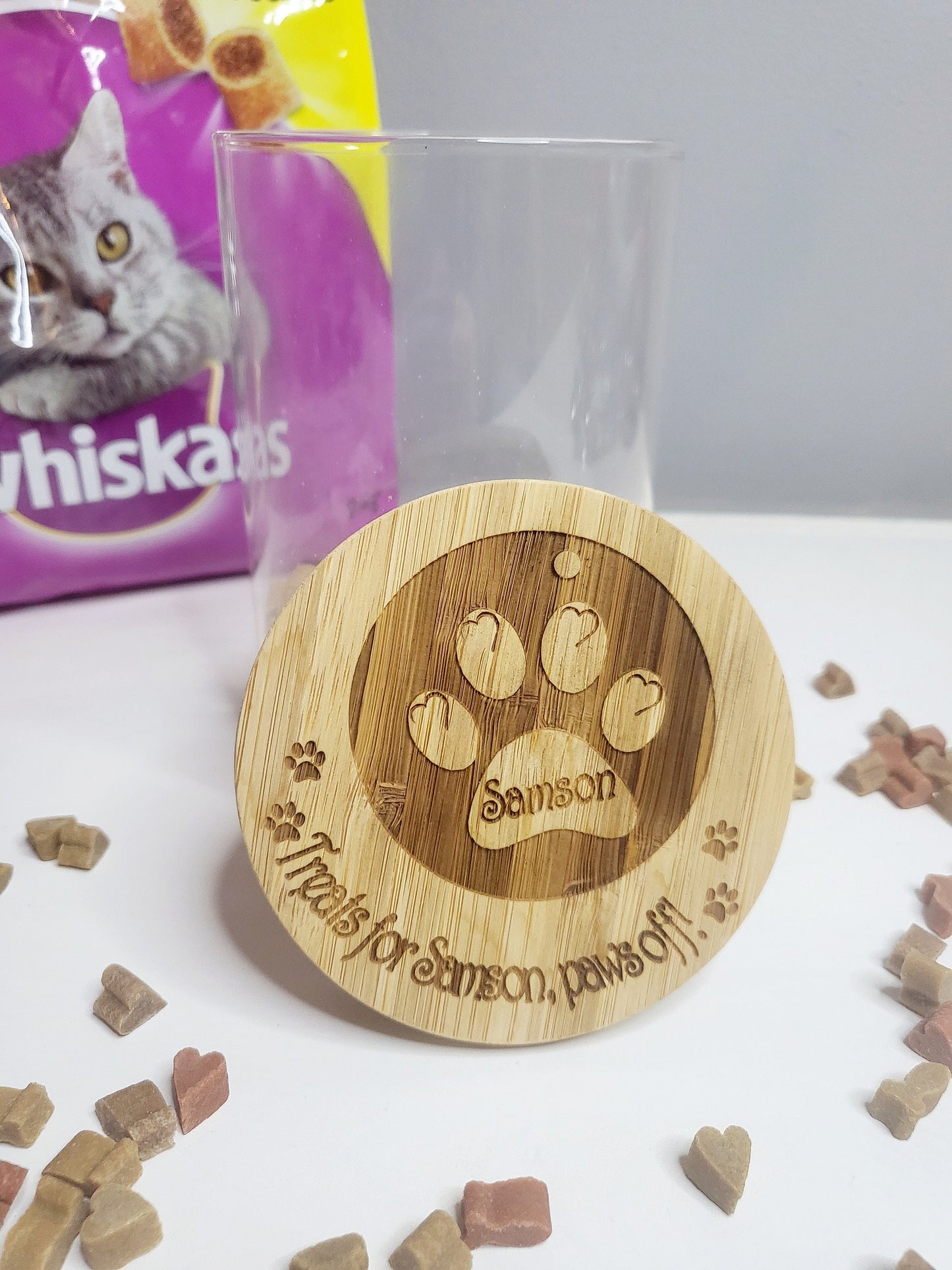 Personalised Pet Treat Jar