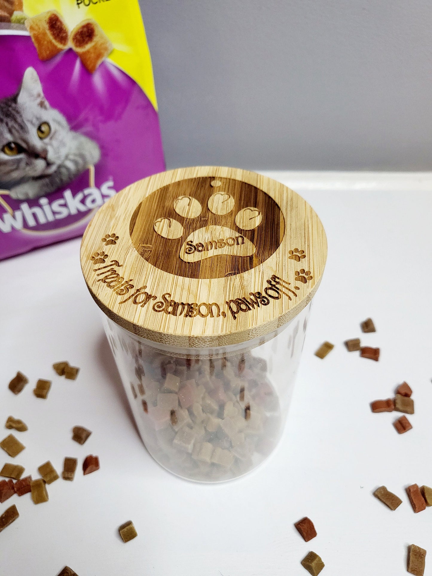 Personalised Pet Treat Jar